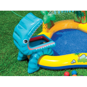 Intex Dinosaur Park Inflatable Fun Center, 216 Liters