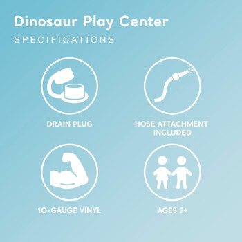 Intex Dinosaur Play Center, Multi-Colour, 216 Liters