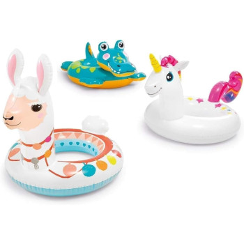 Intex Big Animal Rings, Multi-Colour, Ages 3-6, 58221, One Size