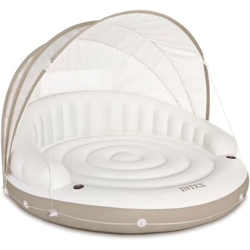 Intex Inflatable Pool Float Canopy Island, 8.83 Kilograms