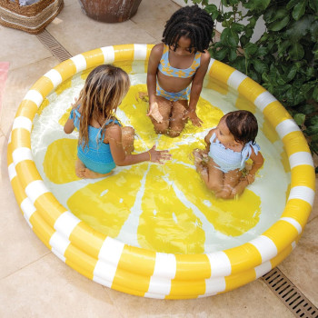 Intex Polyvinyl Chloride, Multi-Color, Zesty Lemon Pool