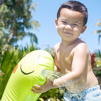 Intex,Multicolor, Round Dinosaur Spray Pool, ‎119 X 109 X 66 Cm