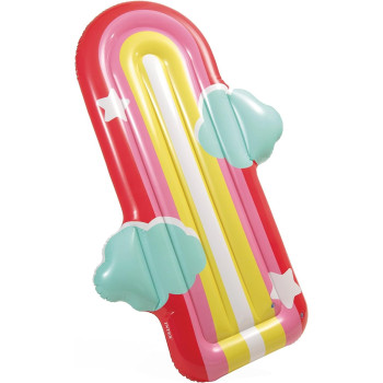 Intex Polyvinyl Chloride,Multi-Color, Rainbow Cloud Float