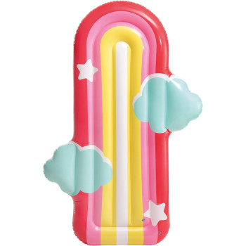 Intex Polyvinyl Chloride,Multi-Color, Rainbow Cloud Float