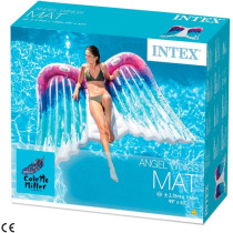 Intex ‎Unisex-Adult Polyester Angel Wings Mat, Multi-Colour