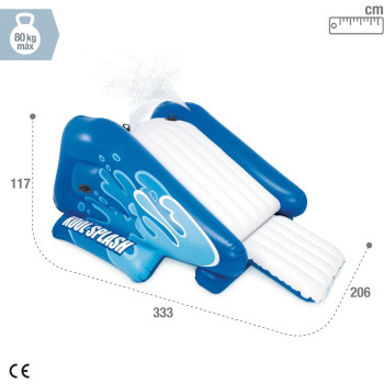 Intex Inflatable Water Slide, Multicolor, ‎27.7 X 57 X 48.6 Cm