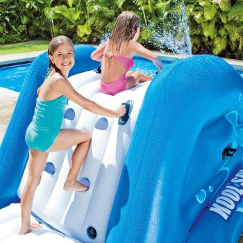 Intex Inflatable Water Slide, 333 X 206 X 117 Cm, Blue