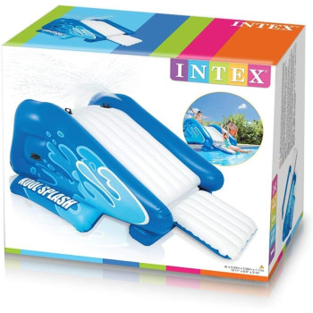 Intex Inflatable Water Slide, 333 X 206 X 117 Cm, Blue