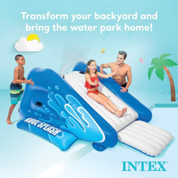 Intex Water Slide, Inflatable Play Center, For Ages 6 And Up