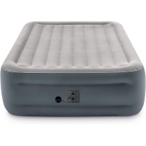 Intex Dura-Beam Series Essential Rest Airbed With Internal Electric Pump, Bed Height 18, Queen