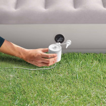 Intex Twin Dura-Beam Prestige Mid-Rise Airbed W/ USB150, Inflated Size: 99Cm X 1.91M X 30Cm, 64177