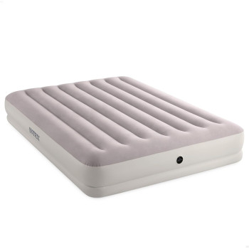 Intex Queen Dura Beam Prestige Mid Rise Airbed W/ USB 150, 1.52M X 2.03M X 30Cm