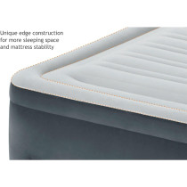 Intex Plush Elevated Dura Beam Airbed With Built-In Electric Pump, Queen
