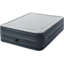 Intex Plush Elevated Dura Beam Airbed With Built-In Electric Pump, Queen