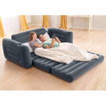 Intex Polyester Rectangular Pull-Out Sofa, 200 Kilograms