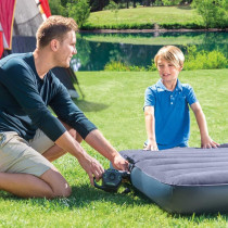 Intex Rechargeable Electric Pump Indoor And Outdoor Use, Black