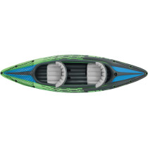 Intex Challenger Inflatable Kayak Series Includes Deluxe 86In Kayak Paddles And High Output Pump Superstrong Pvc Adjustable Seat With Backrest Removable Skeg Cargo Storage Net