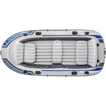 Intex Excursion Inflatable Boat Set With Aluminium Oars And Pump
