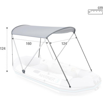 Intex UV Protection Boat Canopy Cover, 160Cm X 142Cm