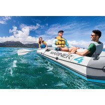 Intex Plastic Mariner Inflatable Boat Set Series, Grey