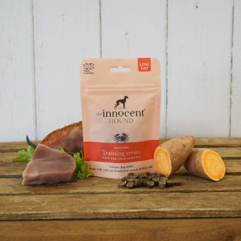 The Innocent Hound Training Tuna and Crab Rewards Treats 70g