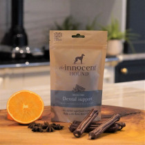 The Innocent Hound Dental Support British Lamb Aniseed & Citrus Exract Dog Sausages 5pcs