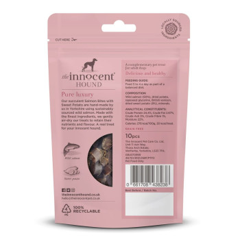 The Innocent Hound Salmon Bites with Potato Dog Treat 10pcs