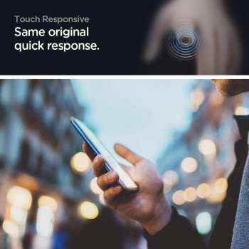 Spigen Glass Silicone FC Xiaomi Mi 10T/10T Pro Agl02736, Black