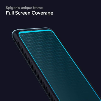 Spigen Glass Silicone FC Xiaomi Mi 10T/10T Pro Agl02736, Black