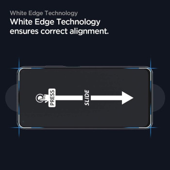 Spigen Glass Silicone FC Xiaomi Mi 10T/10T Pro Agl02736, Black