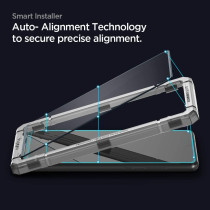 Spigen Tempered Glass Compatible With SaMSung Galaxy A72, Installation Kit Included, Full Coverage, Scratch Resistant, 9H Screen Protector
