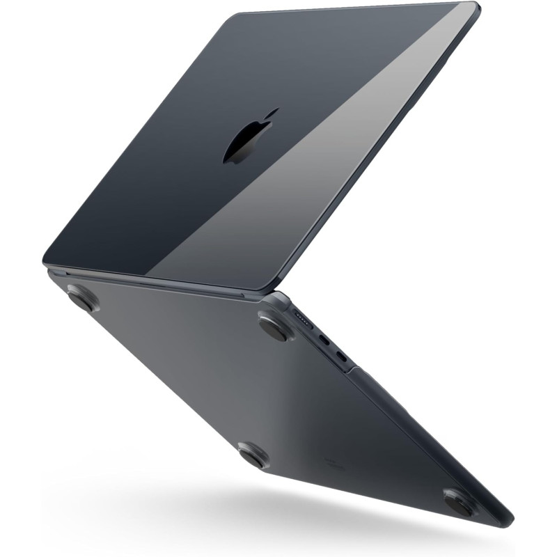 Elago Ultra Slim Hard Case Compatible With Mabcook Air M2 M3 2023 2024 15.3 Inch With Touch Bar A2941/A3114 Dark Grey, Full Protection, Access To All Features