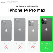 Elago Armor Compatible With iphone 14 Pro Max Case 6.7 Inch Us Military Grade Drop Protection, Carbon Fiber Texture, Shockproof Bumper Cover, Darkgreen