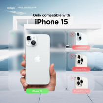 Elago Hybrid Clear Case Compatible With iphone 15 Case, 6.1 Inch, Military Grade Drop Protection, PC Plus TPU Hybrid Technology, Reduced Yellowing, Crystal Clear, Full Body Protection