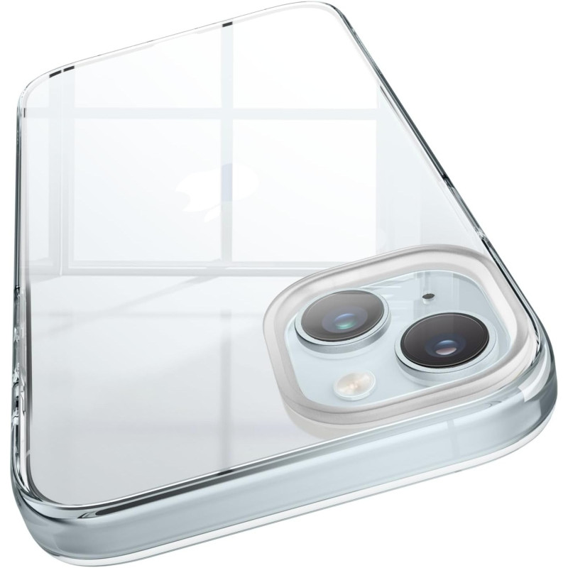Elago Hybrid Clear Case Compatible With iphone 15 Plus Case 6.7 Inch, Military Grade Drop Protection, PC Plus TPU Hybrid Technology, Reduced Yellowing, Crystal Clear, Full Body Protection