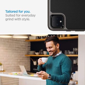 Spigen Neo Hybrid Designed For Google Pixel 4 Xl Case, Gunmetal