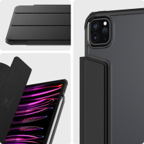 Spigen Ultra Hybrid Pro Designed For IPad Pro 12.9 Inch Case M2 6Th Generation 5Th Generation With Clear Transparent, Black