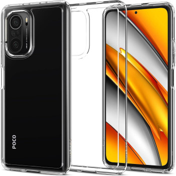 Spigen Ultra Hybrid Designed For Poco F3 Case/Designed For Mi 11X Pro Case/Designed For Mi 11X Case, Crystal Clear