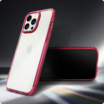 Spigen Ultra Hybrid Designed For iphone 13 Pro Max Case, Red Crystal