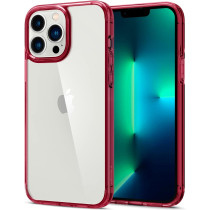 Spigen Ultra Hybrid Designed For iphone 13 Pro Max Case, Red Crystal