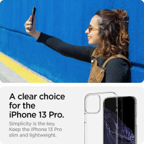 Spigen Air Skin Designed For iphone 13 Pro Case, Crystal Clear