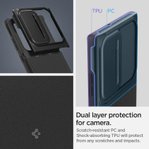 Spigen Optik Armor Designed For Galaxy S22 Ultra Case, Black