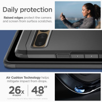 Spigen Tough Armor Case Compatible With Google Pixel 7 Pro, Black