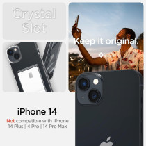 Spigen Crystal Slot Designed For iphone 14 Case, Crystal Clear
