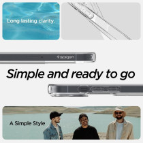 Spigen Crystal Slot Designed For iphone 14 Case, Crystal Clear