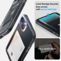 Spigen Crystal Slot Designed For iphone 14 Case, Crystal Clear
