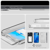 Spigen Crystal Slot Designed For iphone 14 Case, Crystal Clear