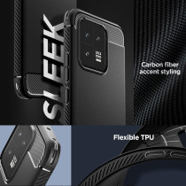 Spigen Rugged Armor Designed For Xiaomi 13 Case, Matte Black