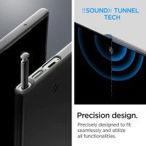 Spigen Thin Fit Designed For Galaxy S23 Ultra Case, Black