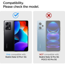 Spigen Rugged Armor Designed For Redmi Note 12 Pro Plus Case, Matte Black